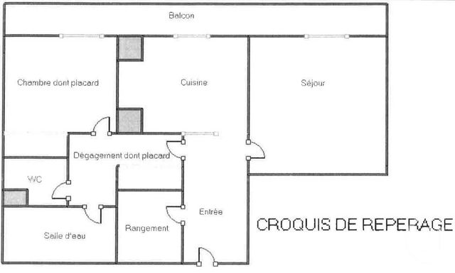 Appartement F2 à louer - 2 pièces - 56,48 m2 - Sochaux - 25 - FRANCHE-COMTE
