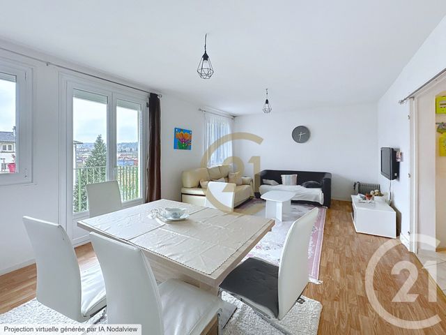 Appartement F4 &agrave; vendre - 4 pi&egrave;ces - 63,97 m2 - Belfort - 90 - FRANCHE-COMTE