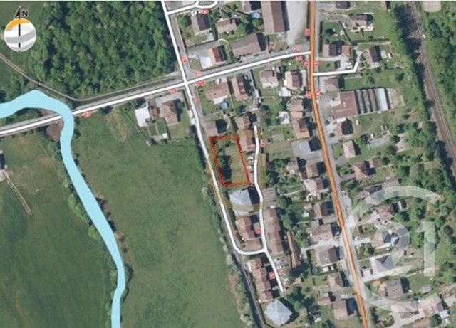 Terrain &agrave; vendre - 866 m2 - Hericourt - 70 - FRANCHE-COMTE