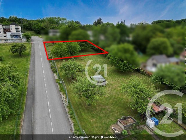 Terrain &agrave; vendre - 1000 m2 - Etupes - 25 - FRANCHE-COMTE