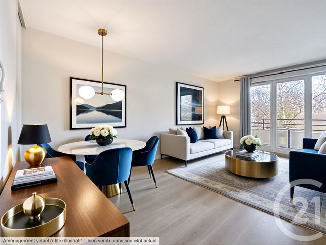 Appartement F3 &agrave; vendre - 3 pi&egrave;ces - 53,27 m2 - Houilles - 78 - ILE-DE-FRANCE