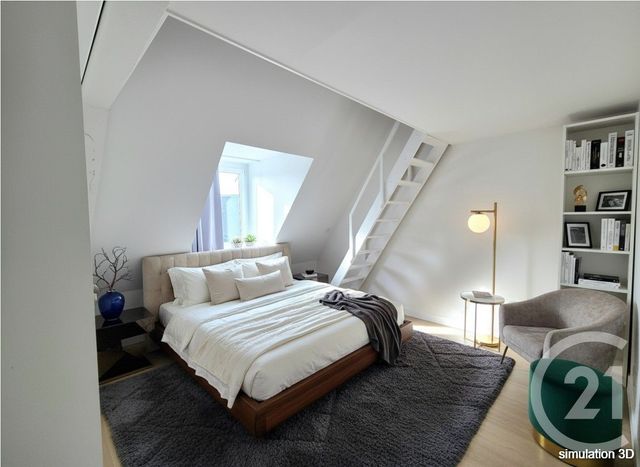 Appartement F2 &agrave; vendre - 2 pi&egrave;ces - 52 m2 - Pontoise - 95 - ILE-DE-FRANCE