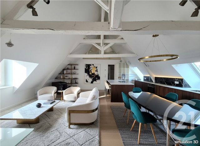 Appartement F2 &agrave; vendre - 2 pi&egrave;ces - 52 m2 - Pontoise - 95 - ILE-DE-FRANCE