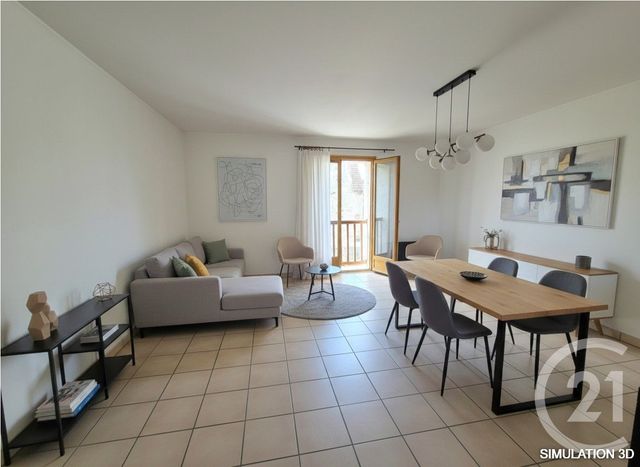 Appartement F3 &agrave; vendre - 3 pi&egrave;ces - 60,85 m2 - Auvers Sur Oise - 95 - ILE-DE-FRANCE