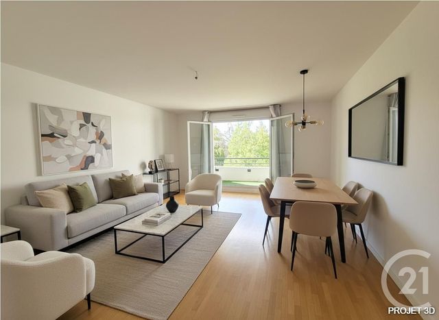 Appartement F3 &agrave; vendre - 3 pi&egrave;ces - 62,16 m2 - St Ouen L Aumone - 95 - ILE-DE-FRANCE