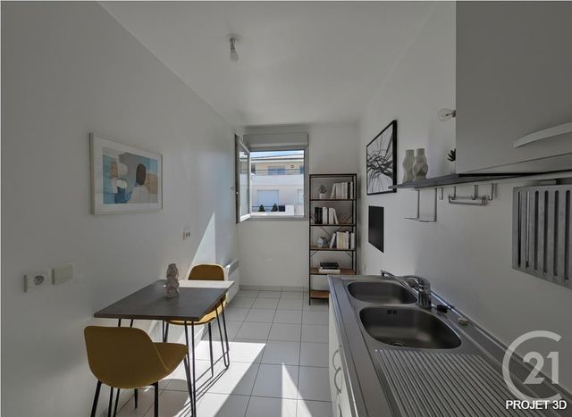 Appartement F3 &agrave; vendre - 3 pi&egrave;ces - 61,39 m2 - St Ouen L Aumone - 95 - ILE-DE-FRANCE