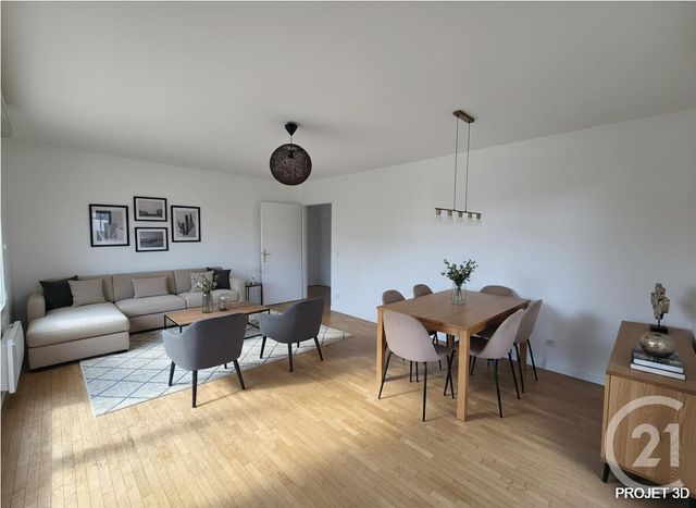Appartement F3 &agrave; vendre - 3 pi&egrave;ces - 61,39 m2 - St Ouen L Aumone - 95 - ILE-DE-FRANCE