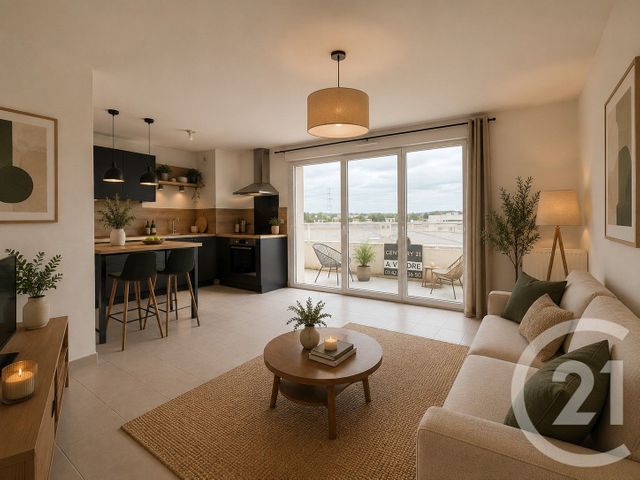 Appartement F2 &agrave; vendre - 2 pi&egrave;ces - 46,23 m2 - Eragny Sur Oise - 95 - ILE-DE-FRANCE