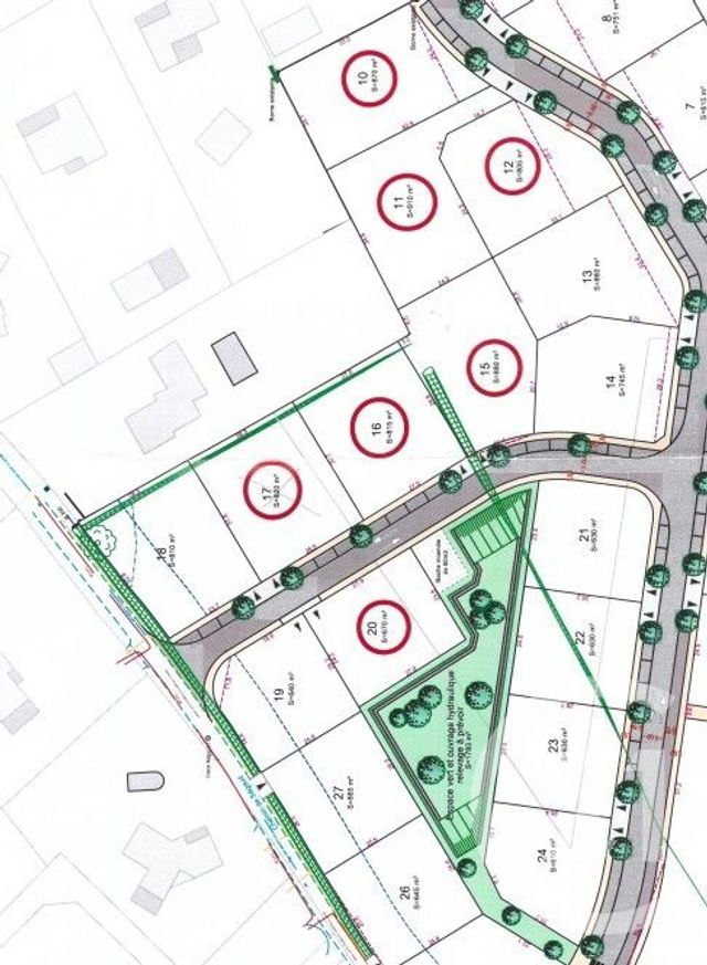 Terrain &agrave; vendre - 870 m2 - Montbeton - 82 - MIDI-PYRENEES