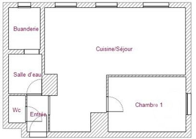 Appartement à vendre - 2 pièces - 44 m2 - Montauban - 82 - MIDI-PYRENEES