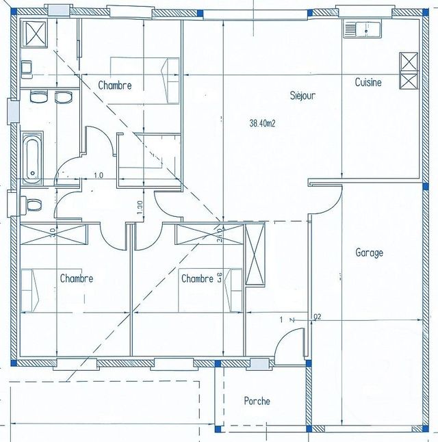Maison à vendre - 4 pièces - 97 m2 - Montauban - 82 - MIDI-PYRENEES