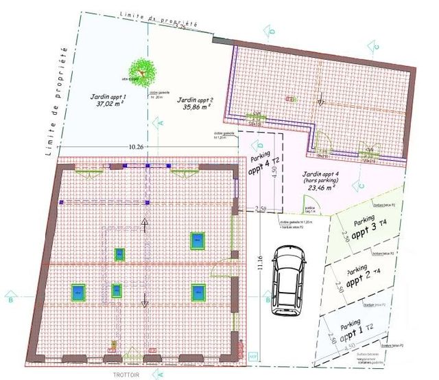 Appartement Duplex à vendre - 4 pièces - 93,49 m2 - Montauban - 82 - MIDI-PYRENEES