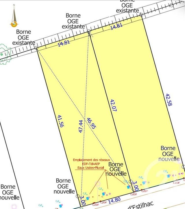terrain - CORBARIEU - 82