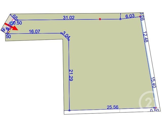 Terrain &agrave; vendre - 723 m2 - Montbartier - 82 - MIDI-PYRENEES