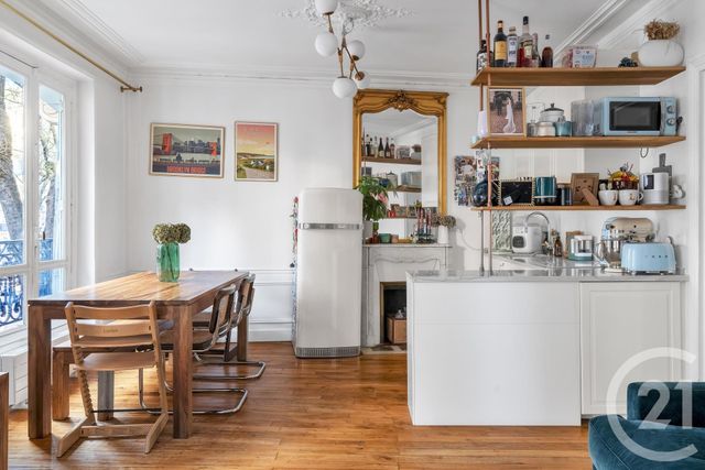 Appartement &agrave; vendre - 4 pi&egrave;ces - 62 m2 - Paris - 75018 - ILE-DE-FRANCE