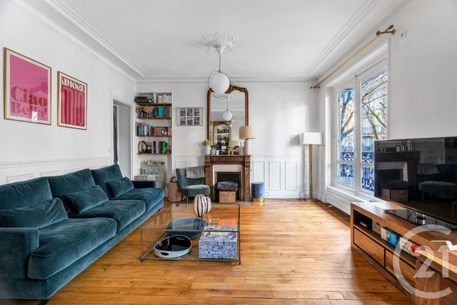 Appartement &agrave; vendre - 4 pi&egrave;ces - 62 m2 - Paris - 75018 - ILE-DE-FRANCE