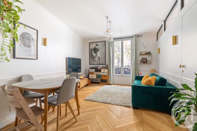 Appartement &agrave; vendre - 3 pi&egrave;ces - 53,46 m2 - Paris - 75018 - ILE-DE-FRANCE