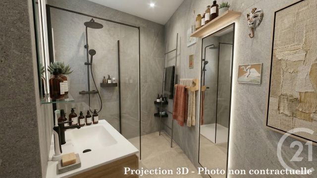 Appartement &agrave; vendre - 3 pi&egrave;ces - 52,27 m2 - Paris - 75018 - ILE-DE-FRANCE