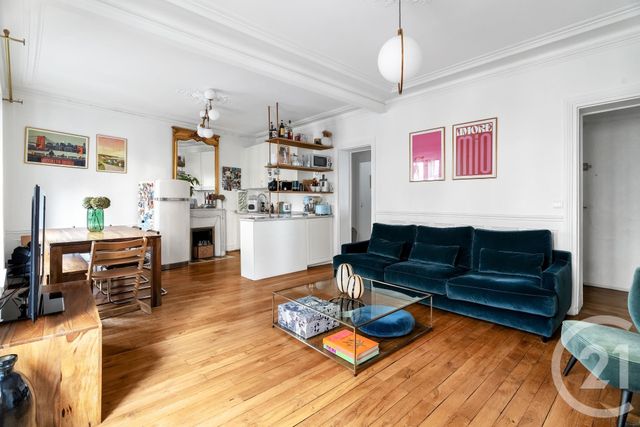 Appartement 3/4 pièces &agrave; vendre - 4 pi&egrave;ces - 62 m2 - Paris - 75018 - ILE-DE-FRANCE