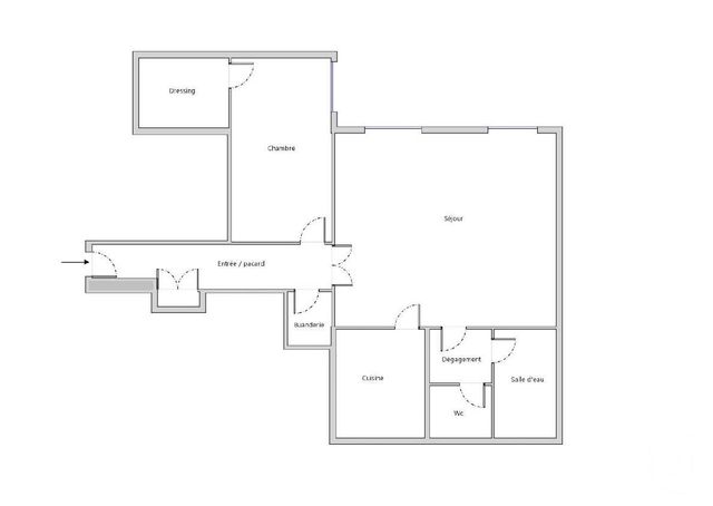 Appartement 2/3 pièces &agrave; vendre - 3 pi&egrave;ces - 74,05 m2 - Paris - 75005 - ILE-DE-FRANCE