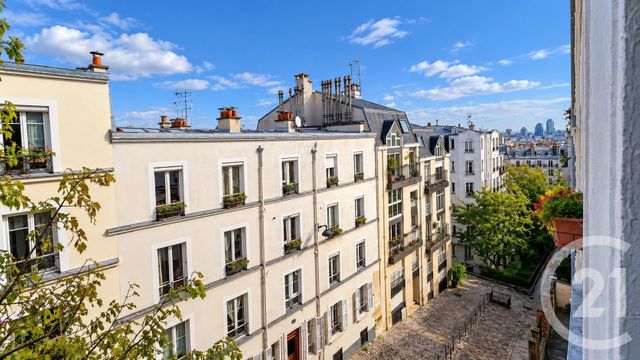 Appartement Studio &agrave; vendre - 1 pi&egrave;ce - 27,53 m2 - Paris - 75018 - ILE-DE-FRANCE