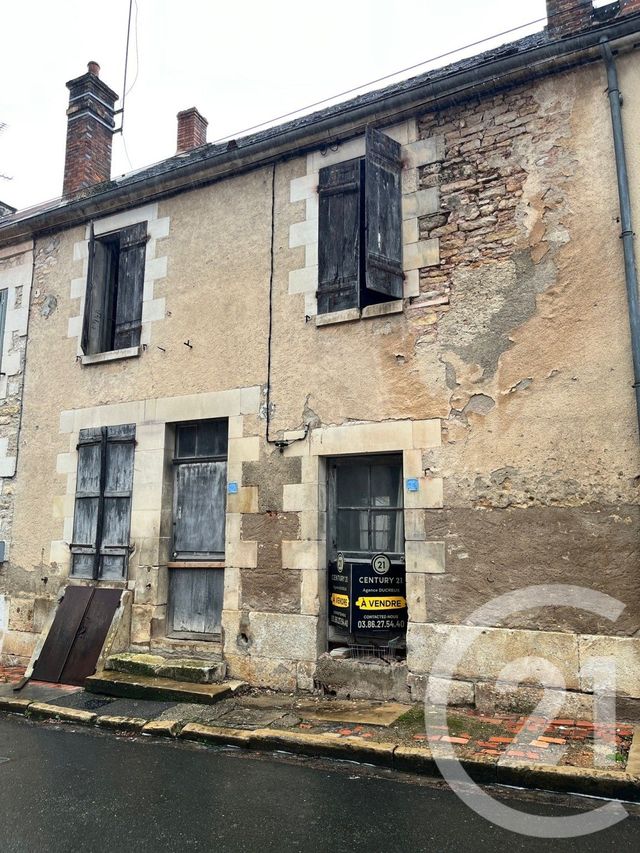 Maison &agrave; vendre - 1 pi&egrave;ce - 60 m2 - Entrains Sur Nohain - 58 - BOURGOGNE