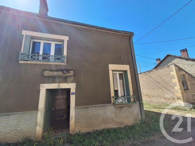 Maison &agrave; vendre - 3 pi&egrave;ces - 70,10 m2 - Flez Cuzy - 58 - BOURGOGNE
