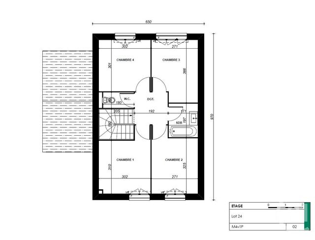 Maison à vendre - 6 pièces - 94,80 m2 - Crepy En Valois - 60 - PICARDIE