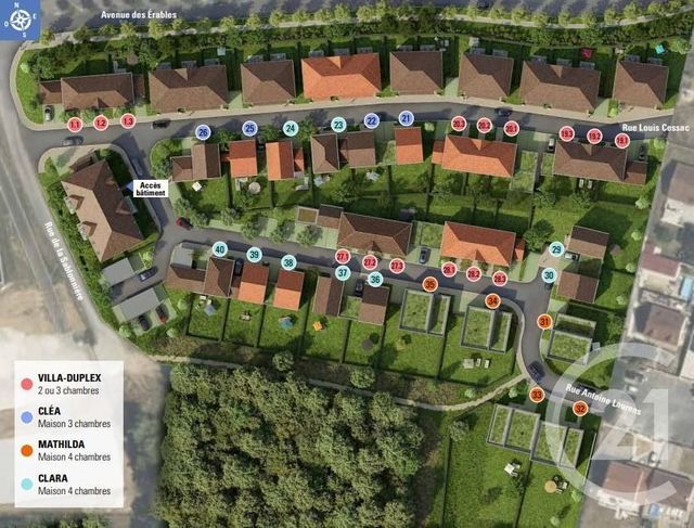 Maison à vendre - 6 pièces - 94,80 m2 - Crepy En Valois - 60 - PICARDIE