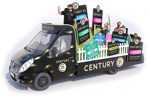 La nouvelle caravane CENTURY 21 sur le Tour de France 2026